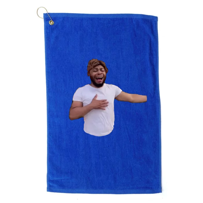 Sneaky Link Man Heart Attack Platinum Collection Golf Towel