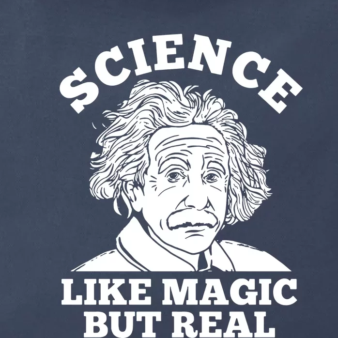 Science Like Magic But Real Einstein Zip Tote Bag