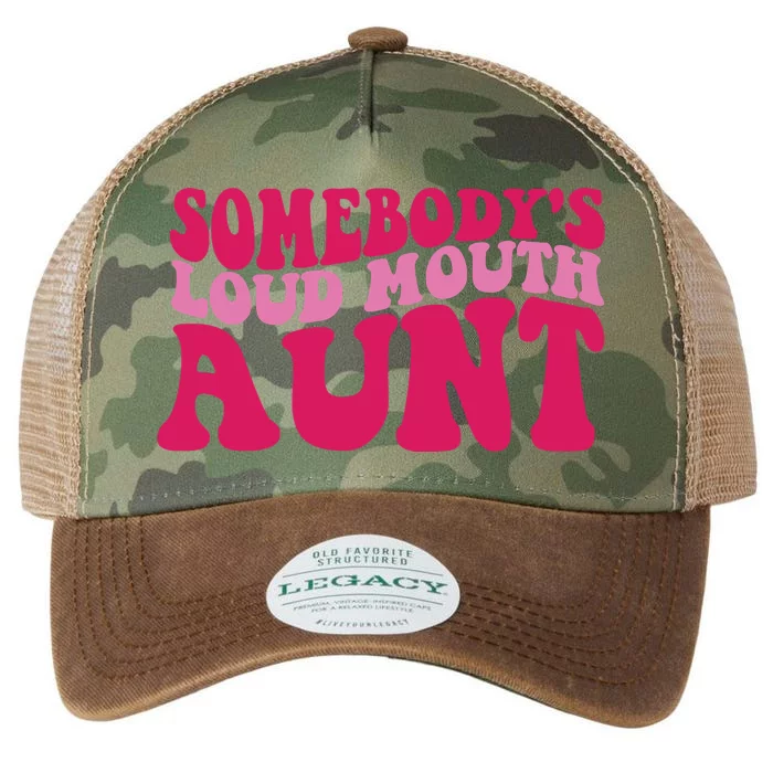 Somebody's Loud Mouth Aunt Legacy Tie Dye Trucker Hat