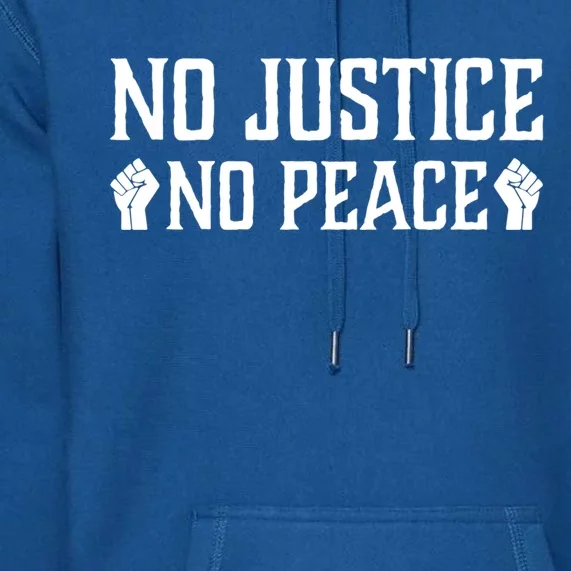 Social Lgbt No Blm Awareness Activism Justice Peace Great Gift Premium Hoodie