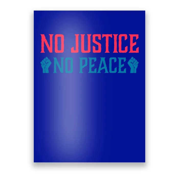 Social Lgbt No Blm Awareness Activism Justice Peace Gift Poster