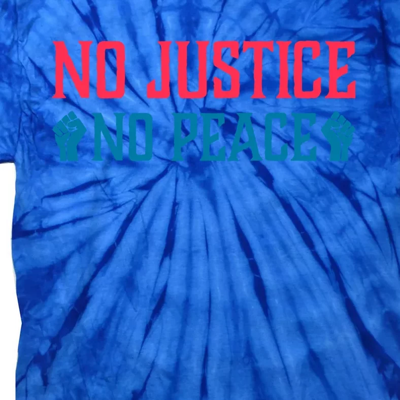 Social Lgbt No Blm Awareness Activism Justice Peace Gift Tie-Dye T-Shirt