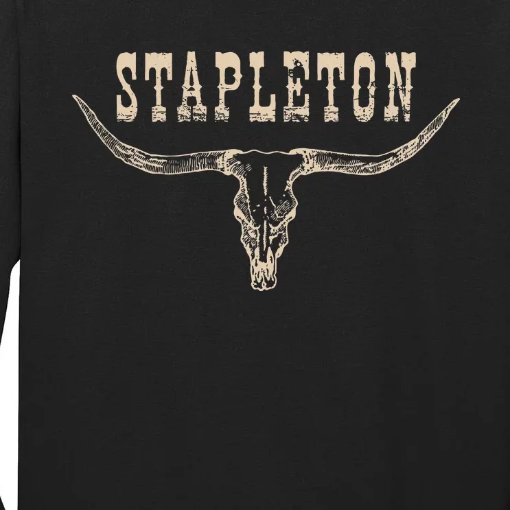 S.T.A.P.L.E.T.O.N Last Name Personalized Team S.T.A.P.L.E.T.O.N Family Pride Tall Long Sleeve T-Shirt