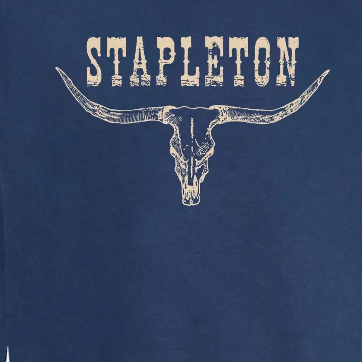 S.T.A.P.L.E.T.O.N Last Name Personalized Team S.T.A.P.L.E.T.O.N Family Pride Garment-Dyed Sweatshirt