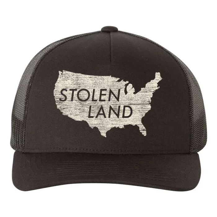 Stolen Land Native American Indigenous Yupoong Adult 5-Panel Trucker Hat