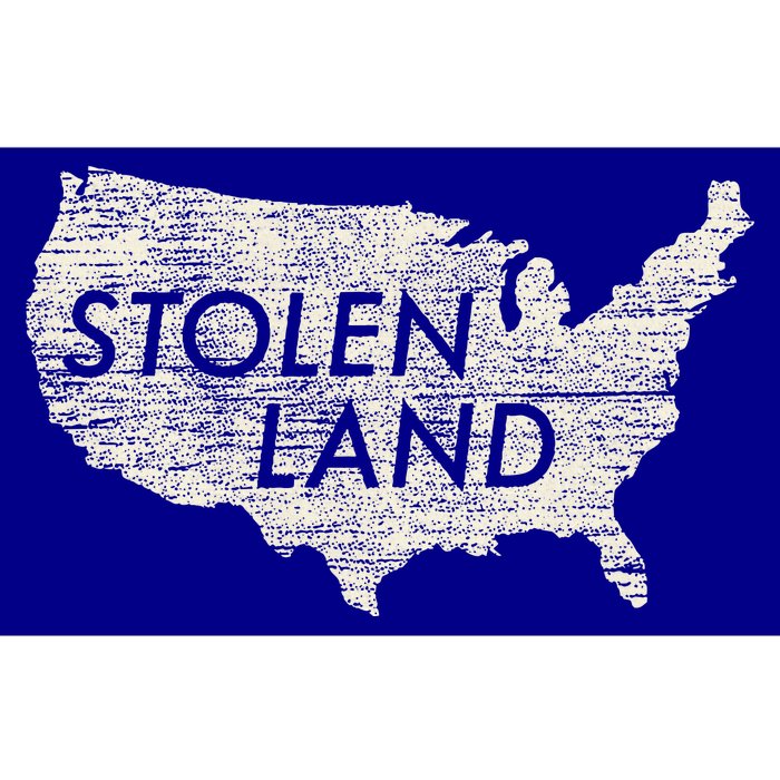 Stolen Land Native American Indigenous Bumper Sticker