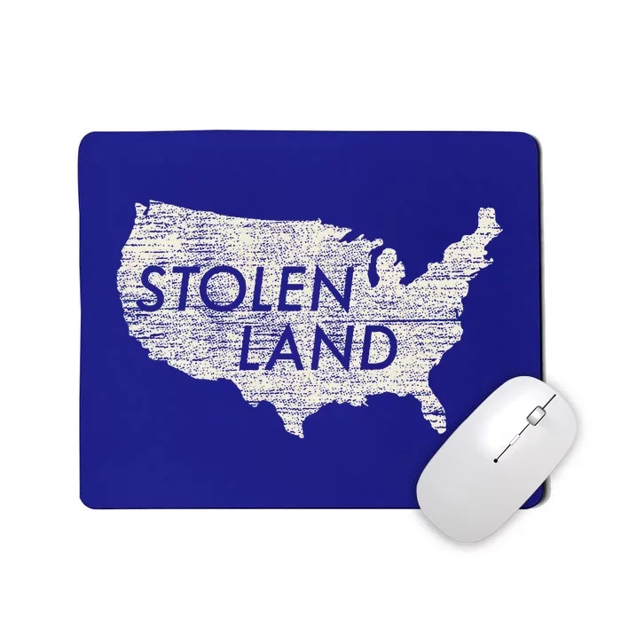 Stolen Land Native American Indigenous Mousepad