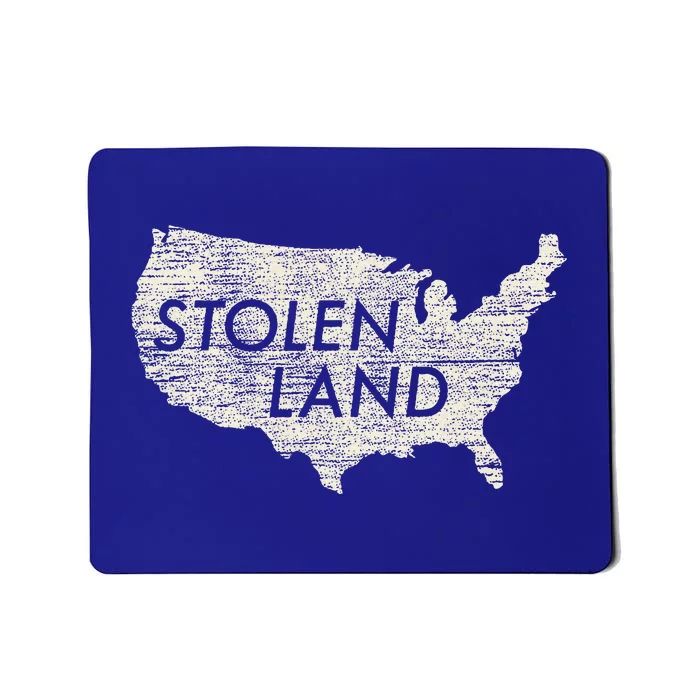 Stolen Land Native American Indigenous Mousepad