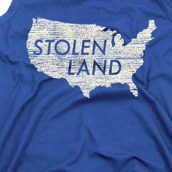 Stolen Land Native American Indigenous Tank Top