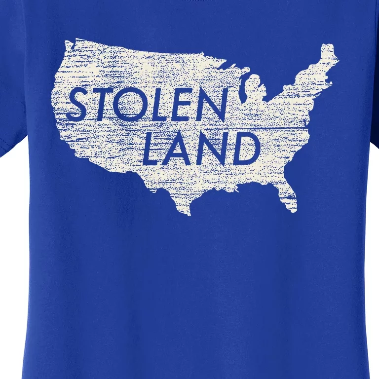 Stolen Land Native American Indigenous Women's T-Shirt