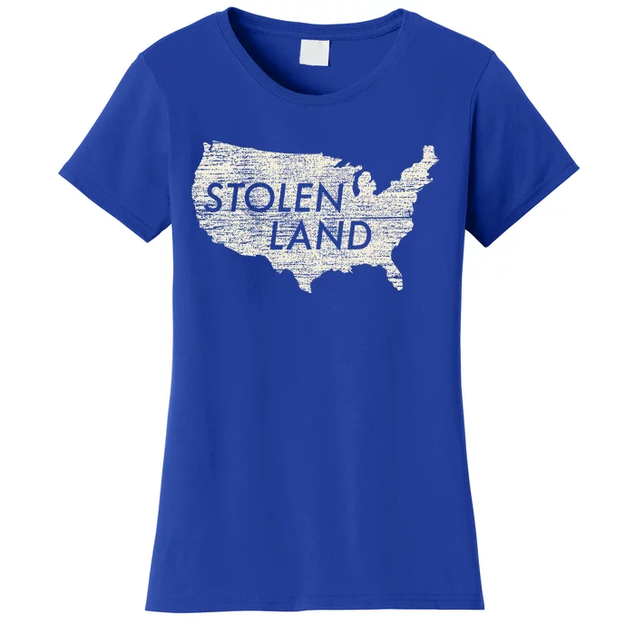 Stolen Land Native American Indigenous Women's T-Shirt