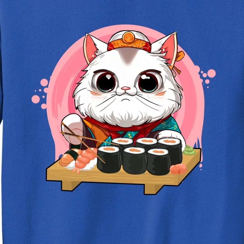 Sushi Lover Neko Cat Lovers Kawaii Anime Cute Sushi Great Gift Sweatshirt