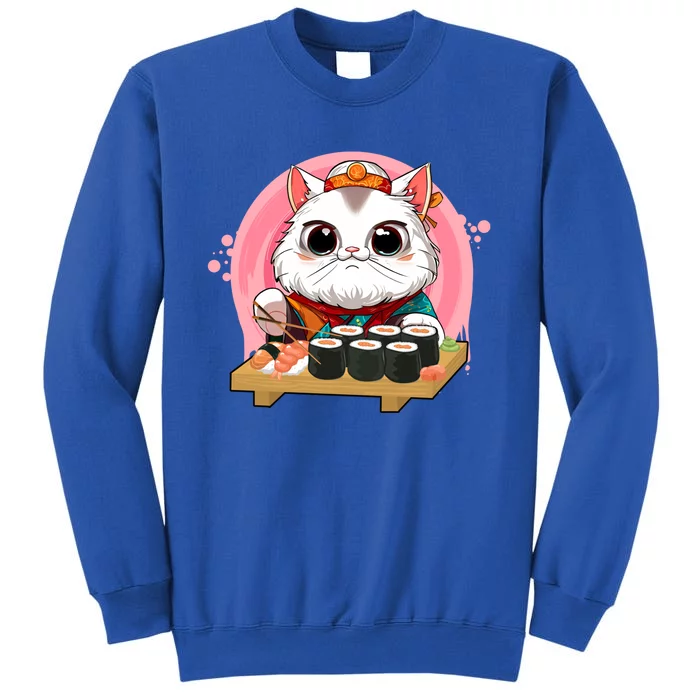 Sushi Lover Neko Cat Lovers Kawaii Anime Cute Sushi Great Gift Sweatshirt