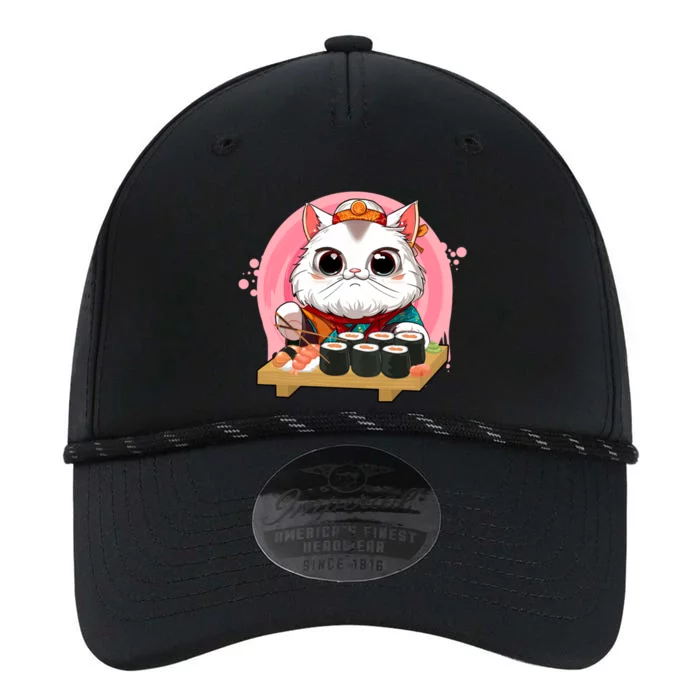 Sushi Lover Neko Cat Lovers Kawaii Anime Cute Sushi Gift Performance The Dyno Cap