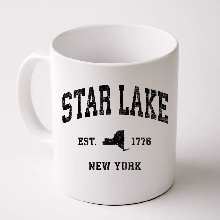 Star Lake New York Ny Vintage Athletic Front & Back Coffee Mug