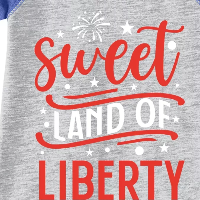 Sweet Land Of Liberty Gift Infant Baby Jersey Bodysuit