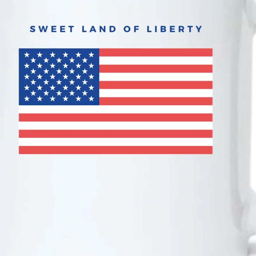 Sweet Land Of Liberty Great Gift Black Color Changing Mug