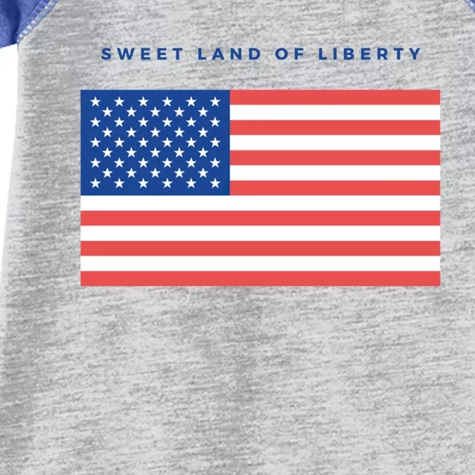 Sweet Land Of Liberty Great Gift Infant Baby Jersey Bodysuit