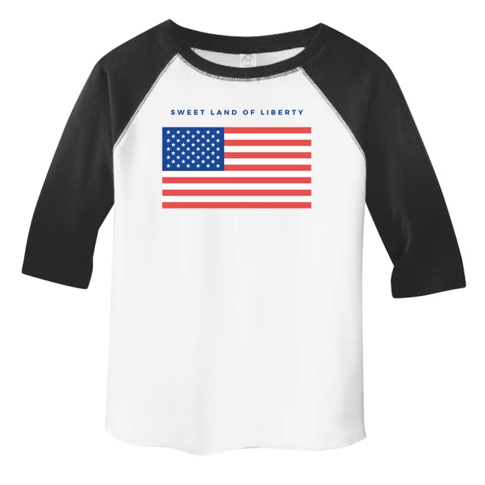 Sweet Land Of Liberty Great Gift Toddler Fine Jersey T-Shirt