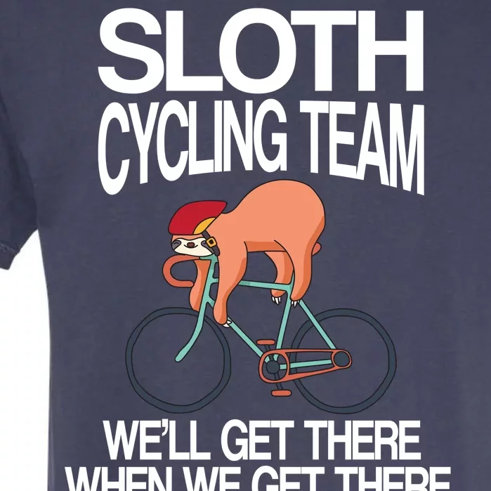 Sloth Cycling Team Garment-Dyed Heavyweight T-Shirt