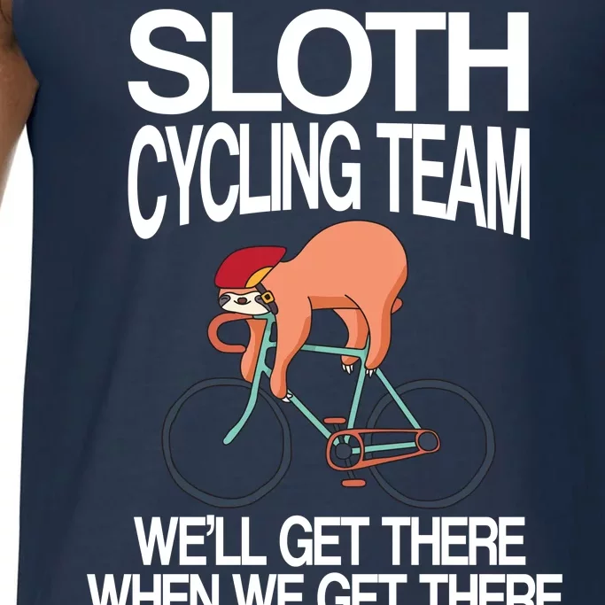 Sloth Cycling Team Comfort Colors® Tank Top