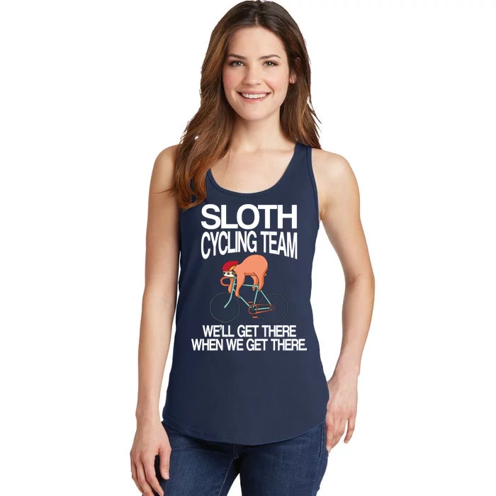 Sloth Cycling Team Ladies Essential Tank