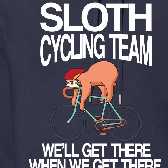 Sloth Cycling Team Premium Hoodie