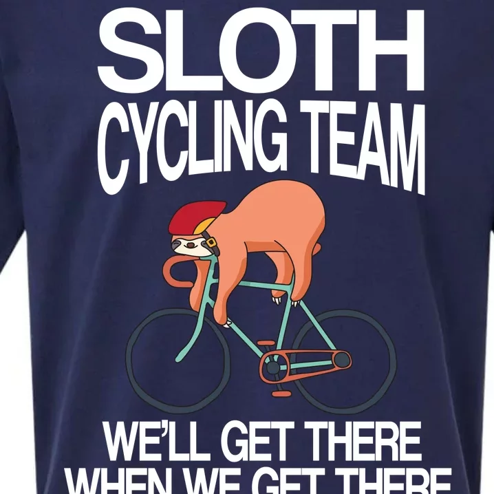 Sloth Cycling Team Sueded Cloud Jersey T-Shirt