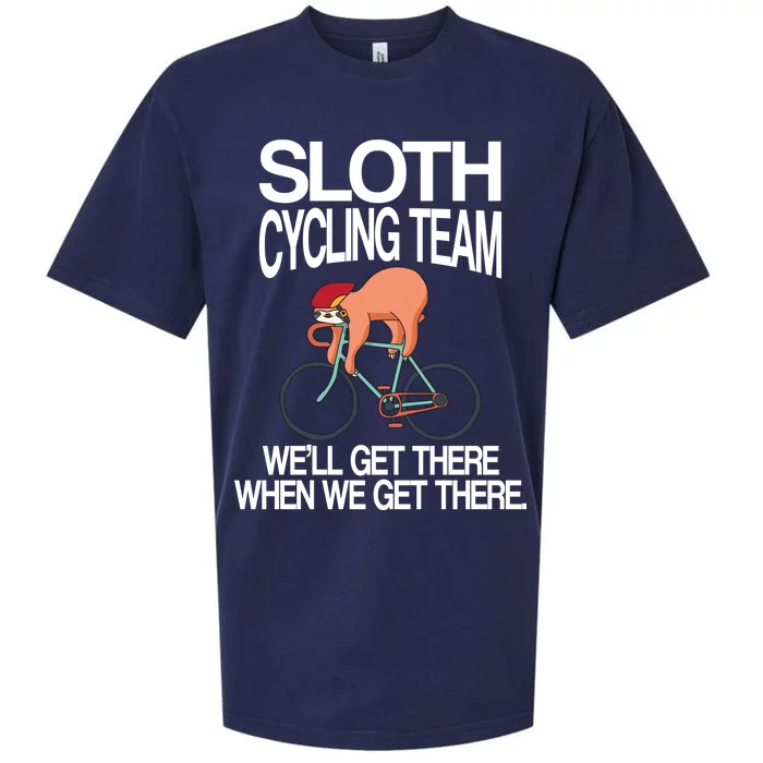 Sloth Cycling Team Sueded Cloud Jersey T-Shirt