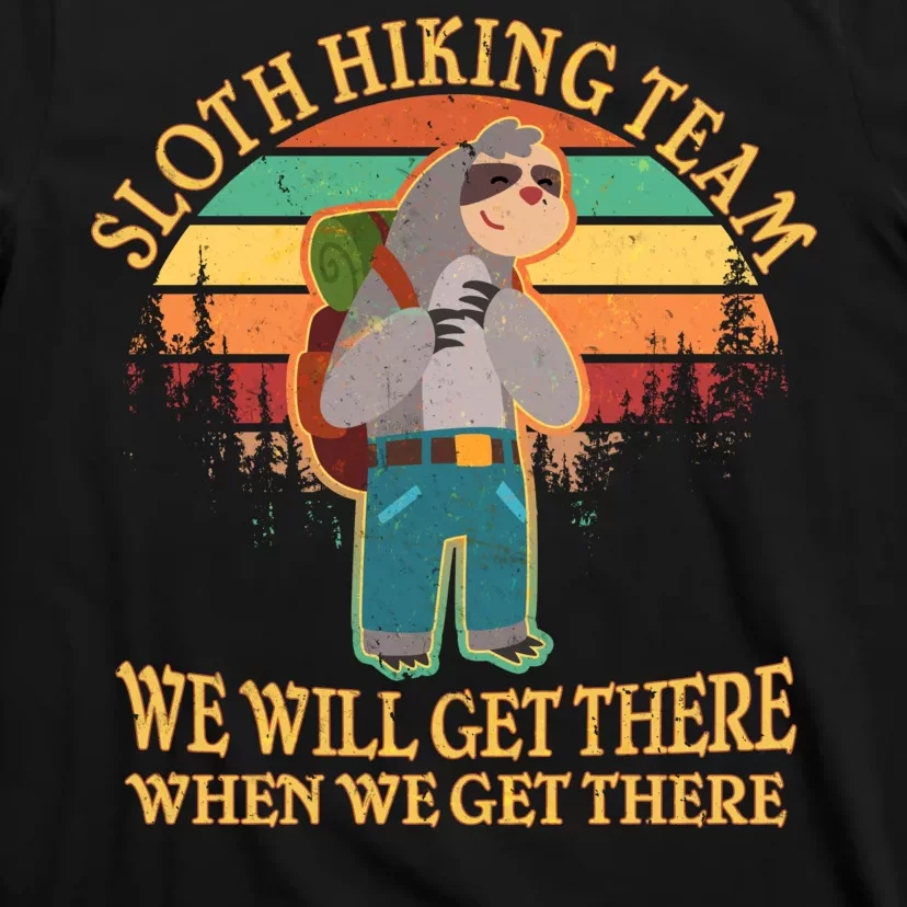 Sloth Hiking Team T-Shirt