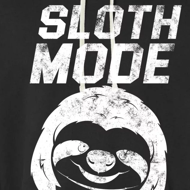 Sloth Mode Garment-Dyed Fleece Hoodie