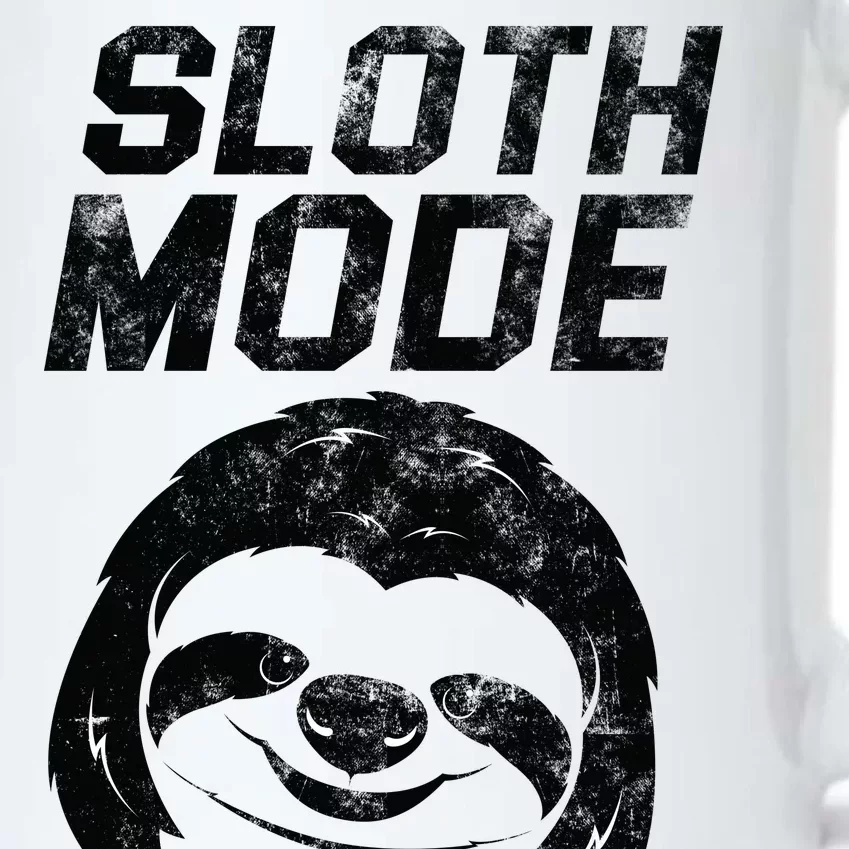 Sloth Mode Black Color Changing Mug