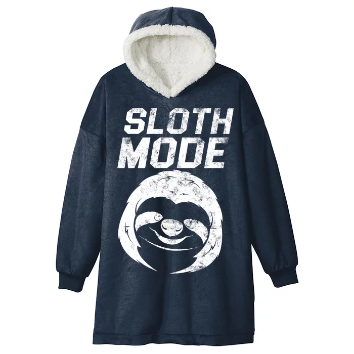 Sloth Mode Hooded Wearable Blanket