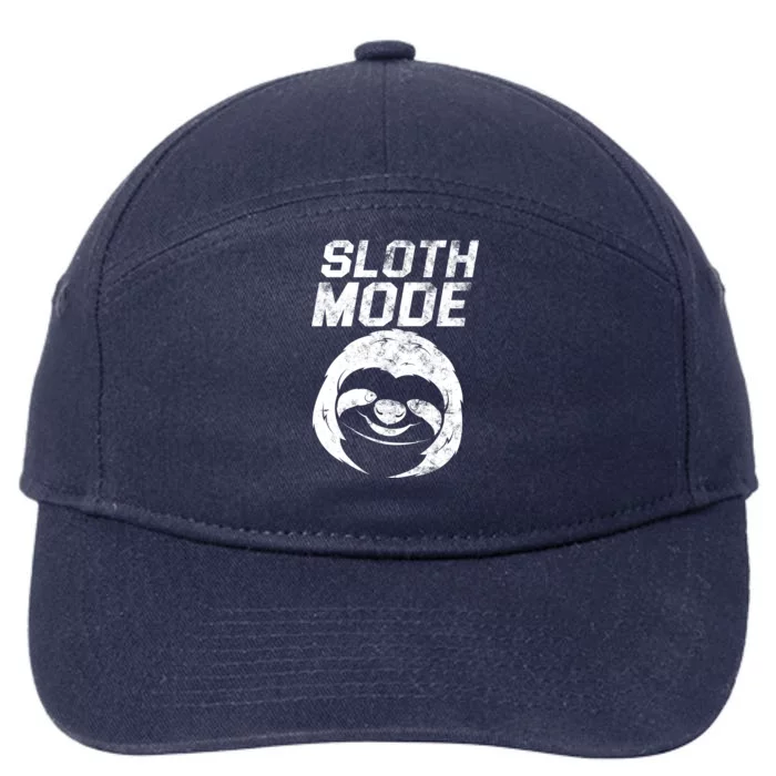 Sloth Mode 7-Panel Snapback Hat