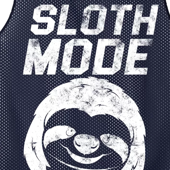 Sloth Mode Mesh Reversible Basketball Jersey Tank