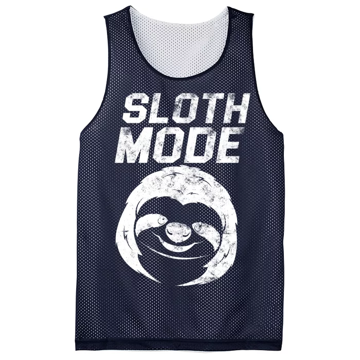 Sloth Mode Mesh Reversible Basketball Jersey Tank