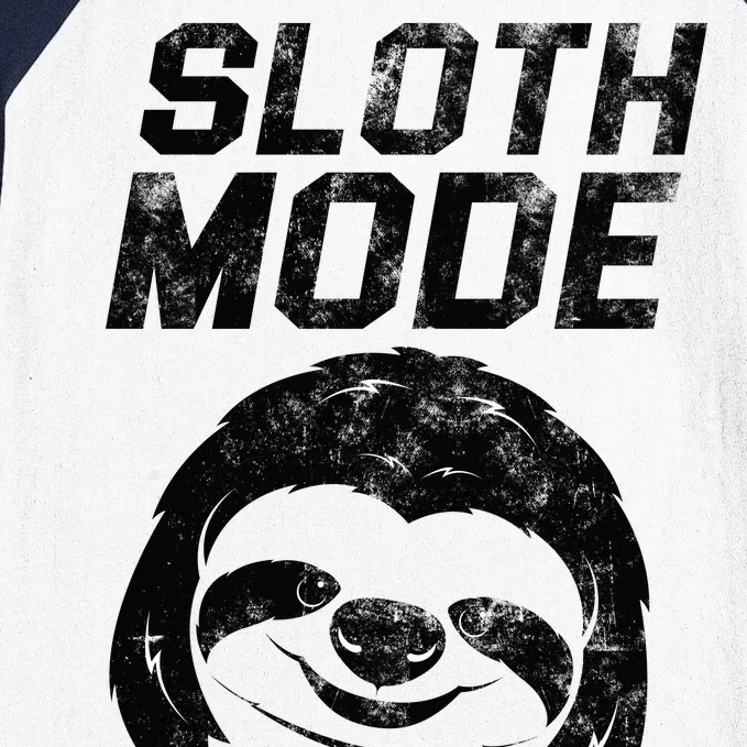 Sloth Mode Baseball Sleeve Shirt