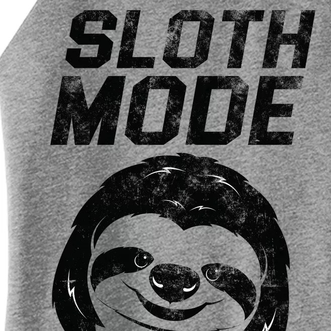 Sloth Mode Women’s Perfect Tri Rocker Tank