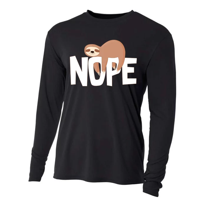 Sloth Nope Cooling Performance Long Sleeve Crew