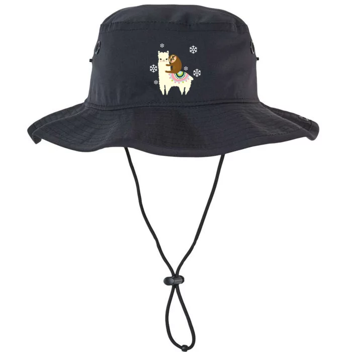 Sloth Riding Llama Legacy Cool Fit Booney Bucket Hat