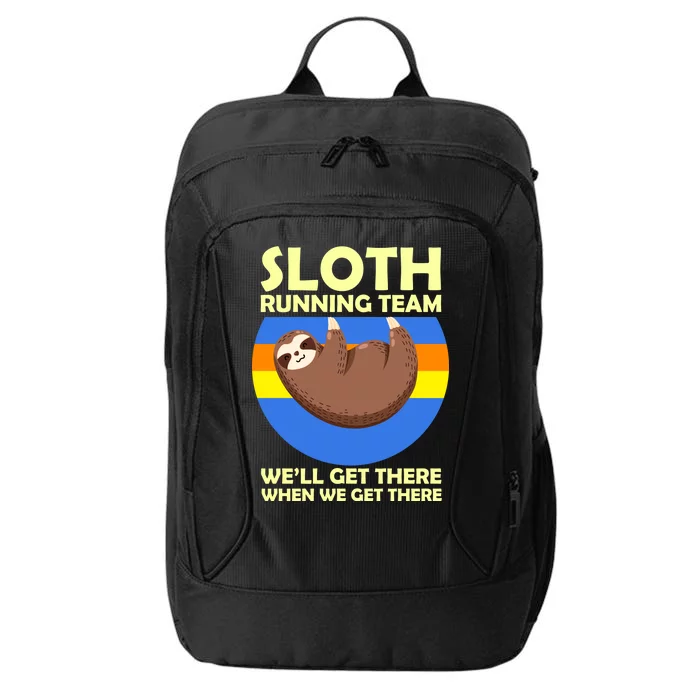 Sloth Running Team City Backpack