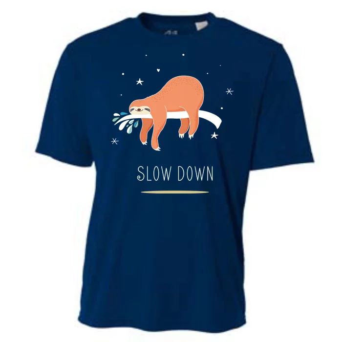 Sloth Slow Down Cooling Performance Crew T-Shirt