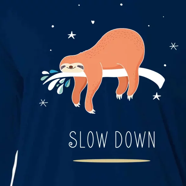 Sloth Slow Down Cooling Performance Long Sleeve Crew