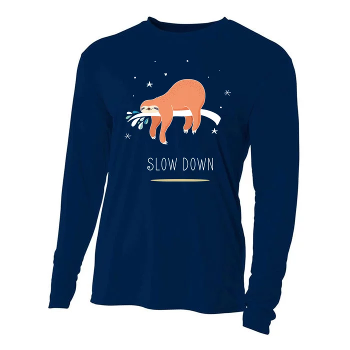 Sloth Slow Down Cooling Performance Long Sleeve Crew