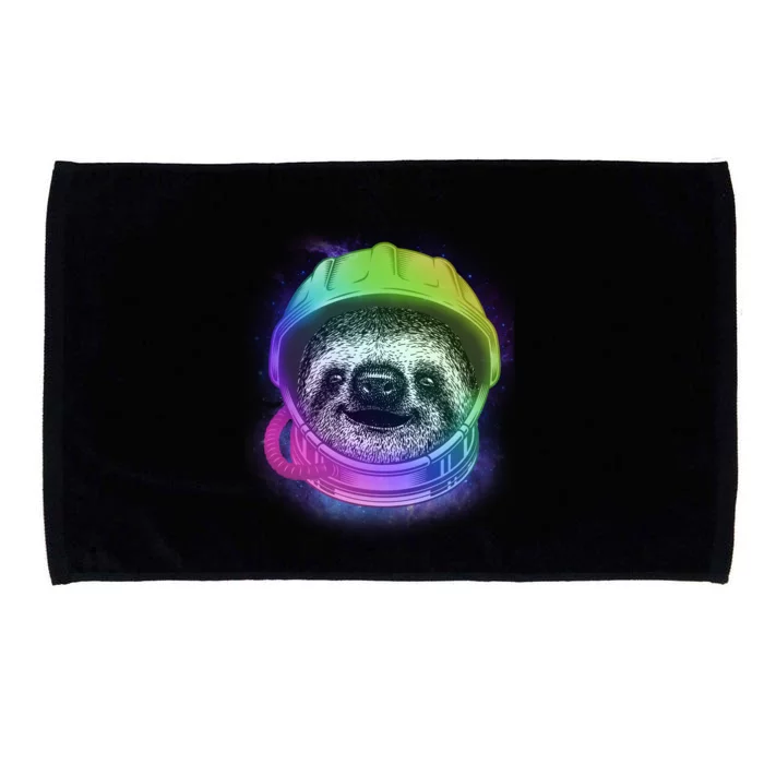 Sloth Spaceman Microfiber Hand Towel