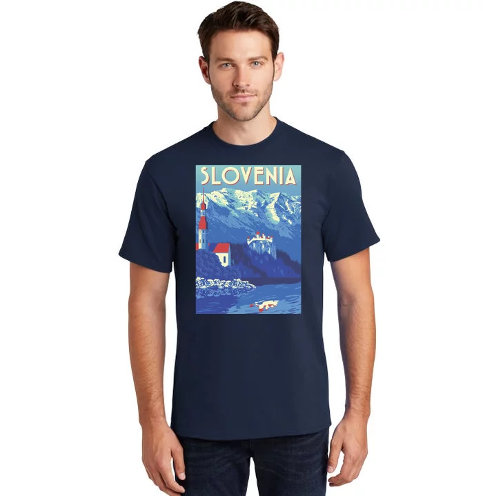 Slovenia Poster Tall T-Shirt