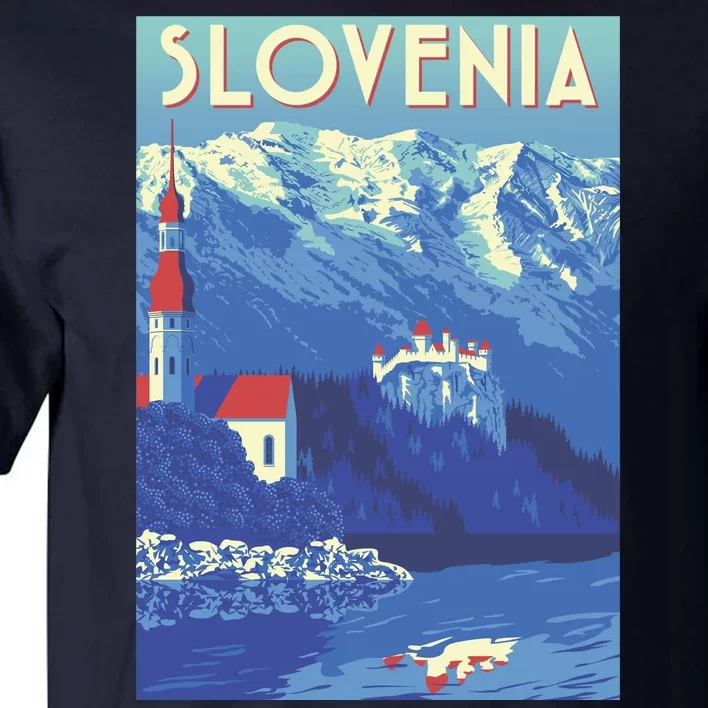 Slovenia Poster Tall T-Shirt