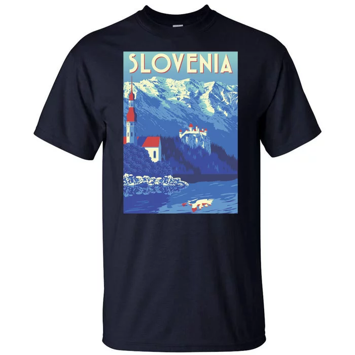 Slovenia Poster Tall T-Shirt