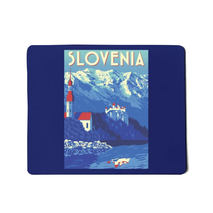 Slovenia Poster Mousepad