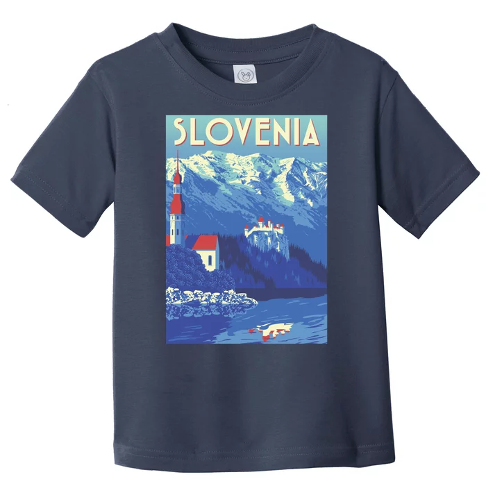 Slovenia Poster Toddler T-Shirt